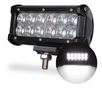 Barra Led 36w Neblinero 7  Faro  Camioneta 4x4 - Tuning