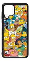 Funda Protector Para Samsung A12 Los Simpsons