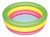 Alberca Inflable Redondo Bestway Summer Set Pool 51128 41l Multicolor