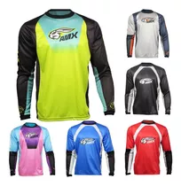 Camisa New Classic Amx Moto Trilha Cross Enduro Motocross