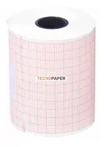 10x Rollos Papel Ecg 63mm X 30m Tecnopaper