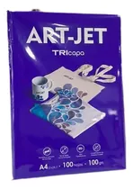 Papel Para Sublimar Art-jet® Tricapa A4 100 Hojas. Color Blanco