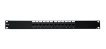 Cablewholesale Rackmount 12 puerto Cat5e Patch Panel, 12 del