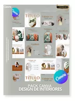 Pack Canva Designer De Interiores - Artes Profissionais