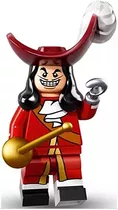 Minifigura Coleccionable Del Capitán Garfio De La Serie Lego