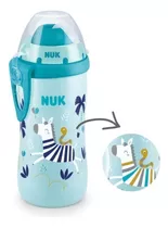 Nuk Flexi Cup Vaso Con Efecto Camaleón Y Sorbete De Silicona Color Celeste