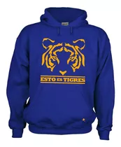 Sudadera Capucha Tigres Fútbol Soccer Uanl (no Oficial) M-1