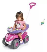 Carrinho De Passeio Quadriciclo Infantil Empurrador Calesita