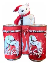 Oso Polar Coca-cola Lata (3 Pack) Vintage Navidad Ver Fotos