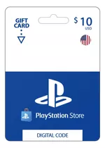 Tarjetas Psn Gitf Card Region Usa ( Codigo Digital ) 10psn