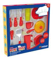 Kit Cozinha Infantil Mini Chef Brinquedo Xalingo