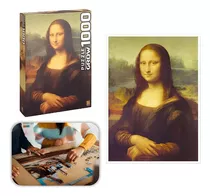 Quebra-cabeça Puzzle Monalisa 1000 Peças Grow