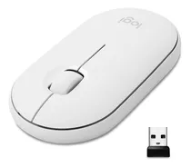 Mouse Logitech Inalambrico Pebble M350 White 910-005770 