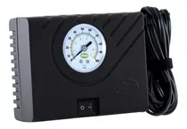 Compresor Inflador Slime Mini Con Luz Para Moto Y Auto Color Negro Frecuencia 12v