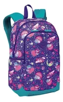 Mochila Escolar Unistars Unicórnio Magic Costa Sestini Tam G