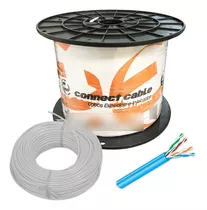 Cabo Cftv De 4 Pares Branco 305m Connect Cable