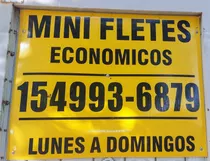 Mini Fletes+ Economico-caba Y Gba./mercad Pago-servicio Fuul