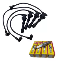 Kit Cables + Bujias Para Kia Morning 1.2 2012 - 2017