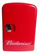 Mini Nevera Cerveza Budweiser Se Conecta Al Carro Y La Pared