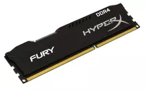 Memoria Ram Hyper Fury Hpx 4gb 2400mhz Ddr4 Dimm Fury Black