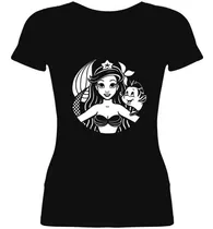 Remera Mujer Algodón Ariel La Sirenita