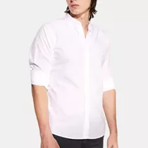 Camisa Hombre Gola Garment Dye Manga Larga Variante De Color