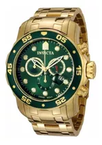 Relógio Luxo Invicta Pro Diver Banhado A Ouro Original + Nf