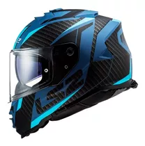 Casco Moto Ls2 Ff800 Storm Racer Azul Mate / Incluye Pinlock