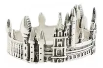 Anillo Harry Potter Castillo De Hogwarts En Plata 925+caja 
