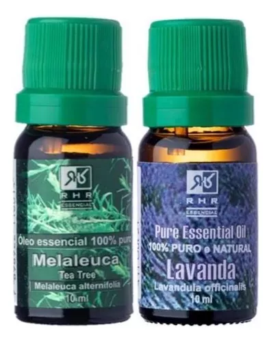 Kit Leos Essenciais De Melaleuca E Lavanda Puro Rhr Mercadolivre