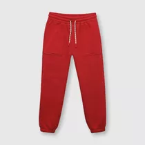 Pantalón De Niño De Buzo Con Bolsillos Red / Rojo (2 A 12 Añ