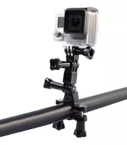 Soporte Manillar Compatible Bicicleta Gopro 3 Tramos Vias