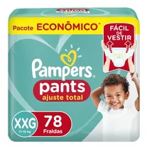 Pampers Fralda Descartável Pants Ajuste Total 78 Unidades Tamanho Xxg