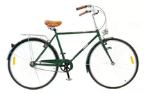 Bicicleta De Paseo Rodado 28 Vintage Verde Cuadro Aluminio