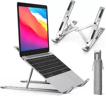Soporte Base De Aluminio Plegable Para Laptop Y Tablets 