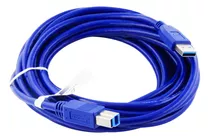 Cable Datos Impresora Usb 3.0 Macho A Macho Tipo A-b 3 Mts