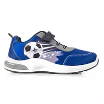 Zapatillas Footy Pop Fútbol Ready Niños Luz Led Al Pisar