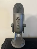 Micrófono Blue Yeti Condensador Omnidireccional | Space Gray