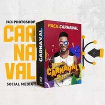 Pack Carnaval Social Media +100 Artes  Photoshop