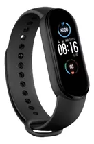 Reloj Inteligente M5 Smartwatch Bluetooth Musica Android Ios Color De La Caja Negro Color De La Malla Negro