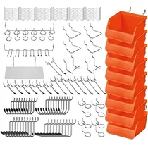 Surtido De Ganchos Tablero Perforado De 150 Piezas, Acc...