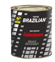 Tinta Automotiva Poliéster 900ml Prata Light Metalico Vw 03 