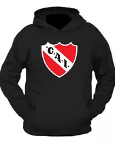 Buzo Canguro Hoodie - Escudo Grande Equipos De Futbol -