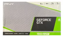 Placa De Vídeo Pny Geforce Gamer 1660 Super 6gb Gddr6 Vga