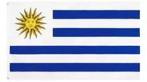 Bandera Uruguay 1.50x90cm.