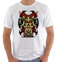 Camiseta Camisa Samurai Jack Aku Desenho Anime