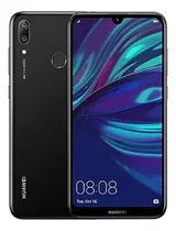 Huawei Y7 2019 32 Gb Negro Medianoche 3 Gb Ram Con Funda Uso Rudo