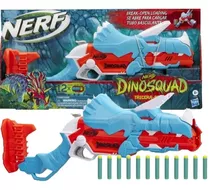 Nerf Dinosquad Dinossauro Dino Tricera-blast Com 12 Dardos