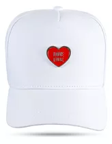 Boné Blck Brasil Aba Curva Snapback Heart Love Funk De Metal