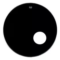 Parche Remo Encore Ebony Sound-hole P Bombo De 22 C/ Agujero